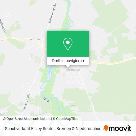 Schuhverkauf Finley Reuter Karte