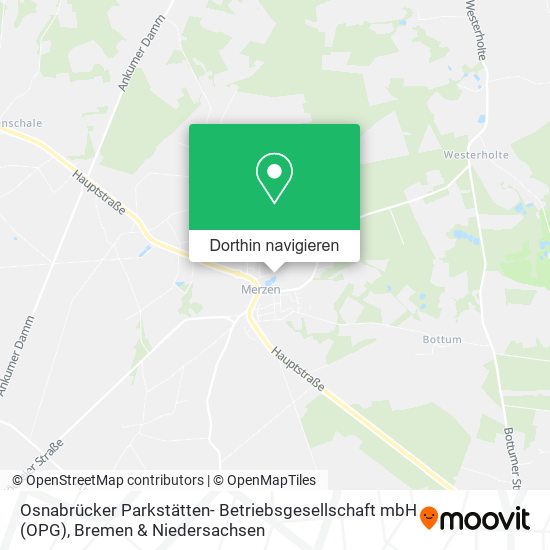 Osnabrücker Parkstätten- Betriebsgesellschaft mbH (OPG) Karte