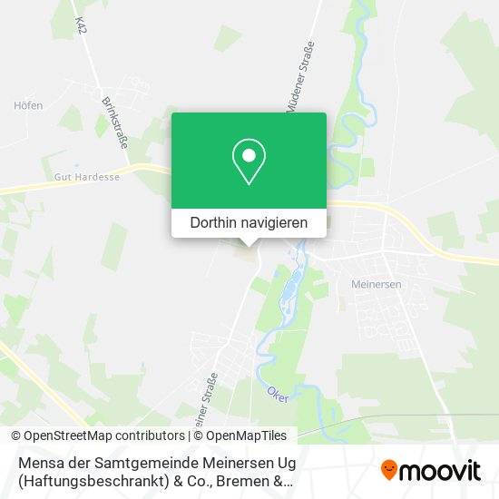 Mensa der Samtgemeinde Meinersen Ug (Haftungsbeschrankt) & Co. Karte