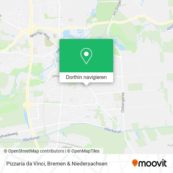 Pizzaria da Vinci Karte