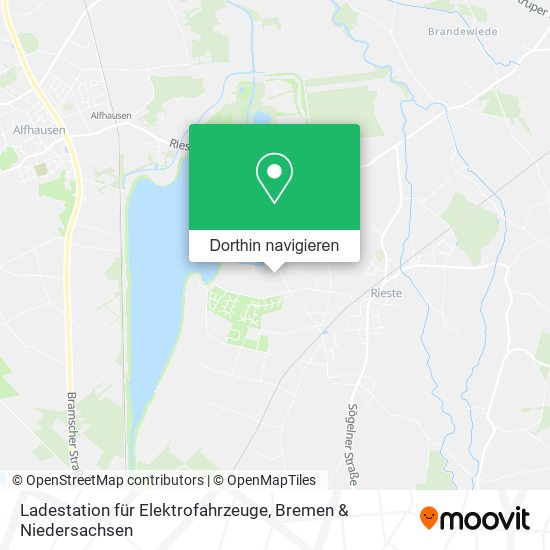 Ladestation für Elektrofahrzeuge Karte