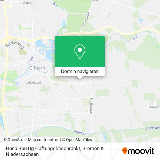 Hana Bau Ug Haftungsbeschränkt Karte