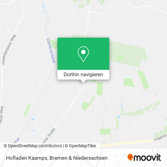 Hofladen Kaamps Karte