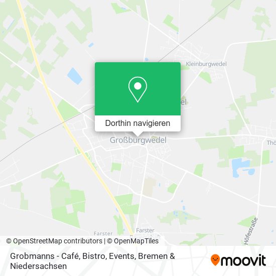 Grobmanns - Café, Bistro, Events Karte