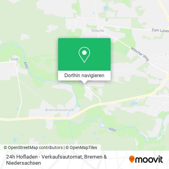 24h Hofladen - Verkaufsautomat Karte