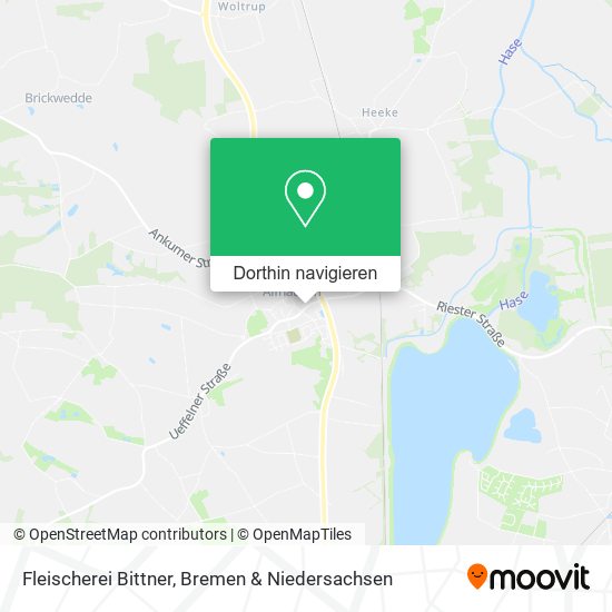Fleischerei Bittner Karte
