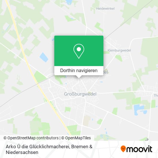 Arko Û die Glücklichmacherei Karte