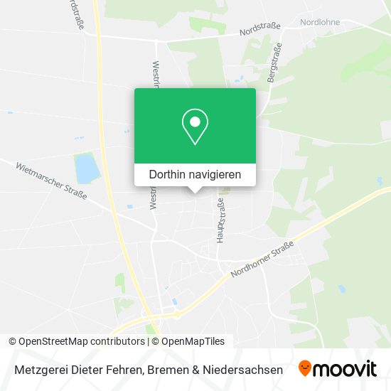 Metzgerei Dieter Fehren Karte