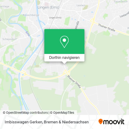 Imbisswagen Gerken Karte