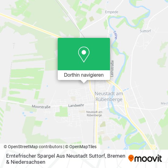 Erntefrischer Spargel Aus Neustadt Suttorf Karte