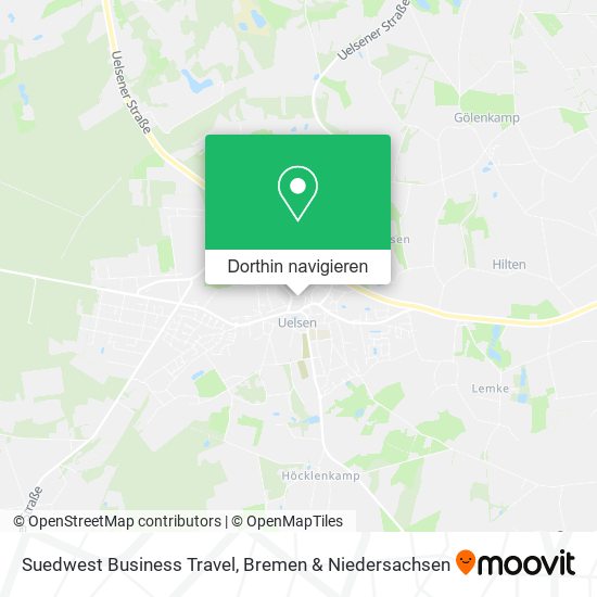 Suedwest Business Travel Karte
