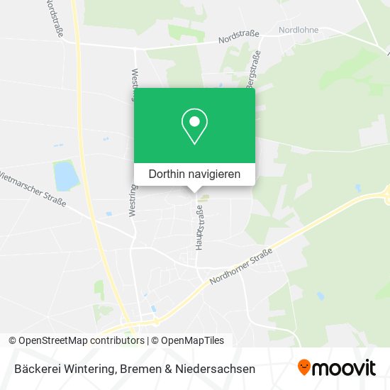 Bäckerei Wintering Karte