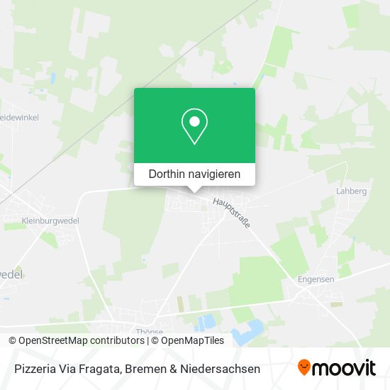 Pizzeria Via Fragata Karte