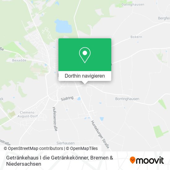 Getränkehaus I die Getränkekönner Karte