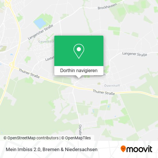 Mein Imbiss 2.0 Karte