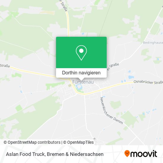 Aslan Food Truck Karte