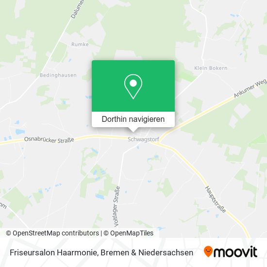 Friseursalon Haarmonie Karte