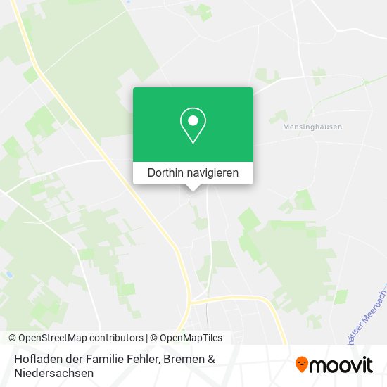 Hofladen der Familie Fehler Karte