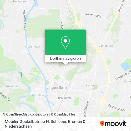 Mobiler Gockelbetrieb H. Schleper Karte