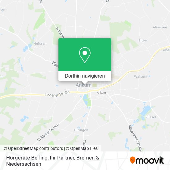 Hörgeräte Berling, Ihr Partner Karte