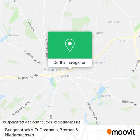 Bungenstock's Er Gasthaus Karte