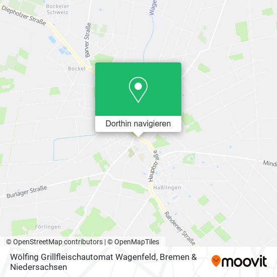 Wölfing Grillfleischautomat Wagenfeld Karte