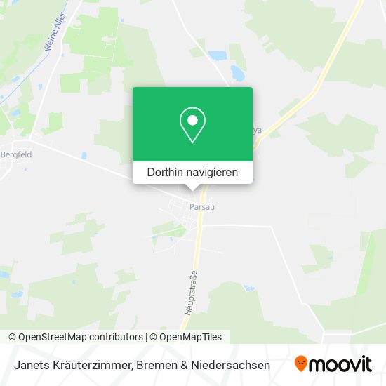 Janets Kräuterzimmer Karte