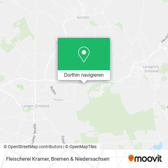 Fleischerei Kramer Karte