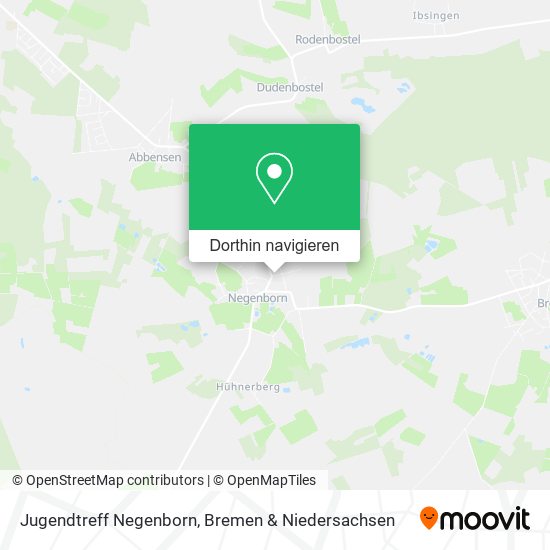 Jugendtreff Negenborn Karte