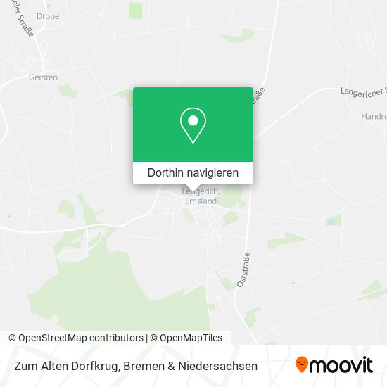 Zum Alten Dorfkrug Karte