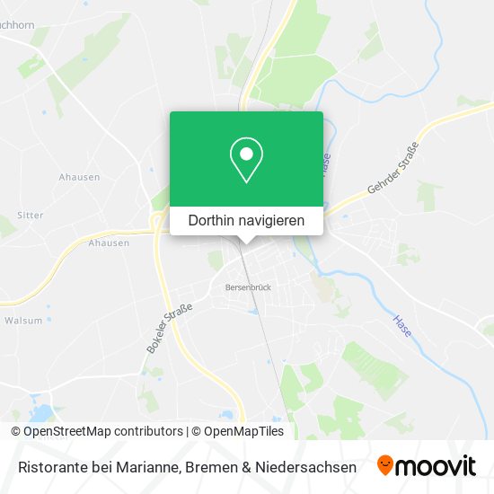 Ristorante bei Marianne Karte