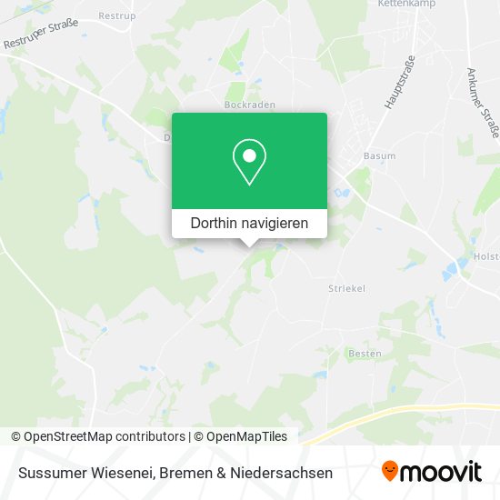Sussumer Wiesenei Karte