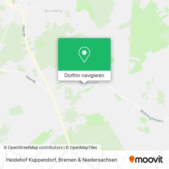 Heidehof Kuppendorf Karte