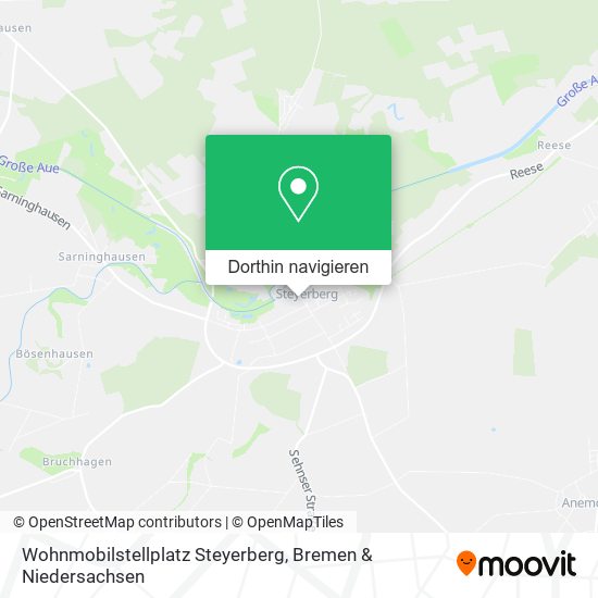 Wohnmobilstellplatz Steyerberg Karte