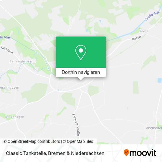 Classic Tankstelle Karte