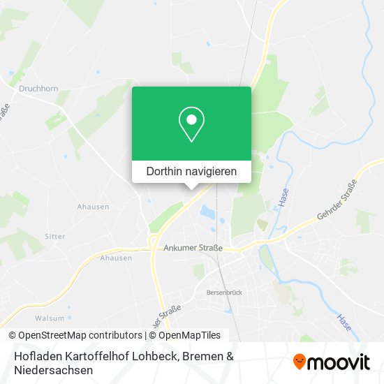 Hofladen Kartoffelhof Lohbeck Karte