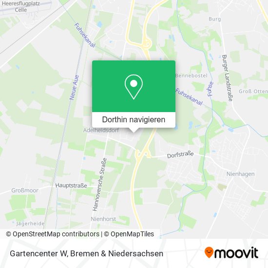 Gartencenter W Karte