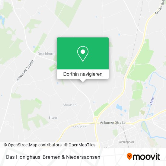Das Honighaus Karte
