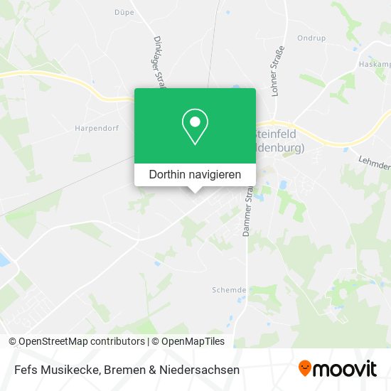 Fefs Musikecke Karte
