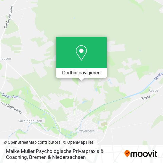 Maike Müller Psychologische Privatpraxis & Coaching Karte