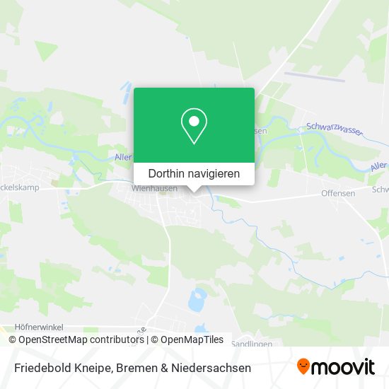 Friedebold Kneipe Karte
