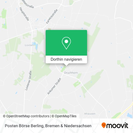 Posten Börse Berling Karte