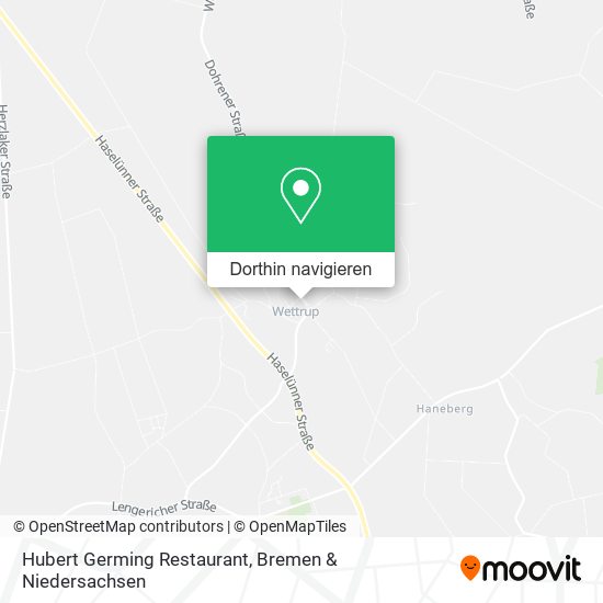 Hubert Germing Restaurant Karte