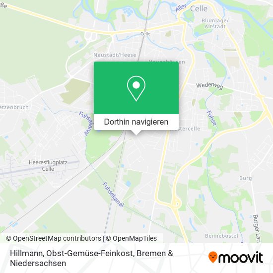 Hillmann, Obst-Gemüse-Feinkost Karte