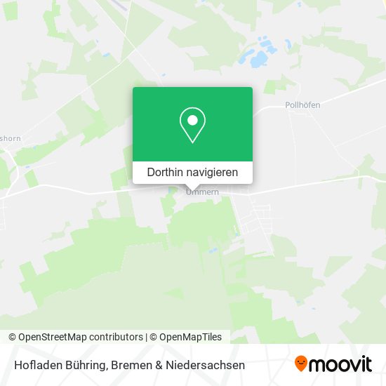 Hofladen Bühring Karte