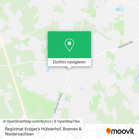 Regiomat Krüger's Hühnerhof Karte