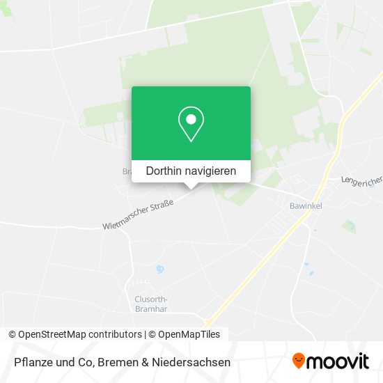 Pflanze und Co Karte