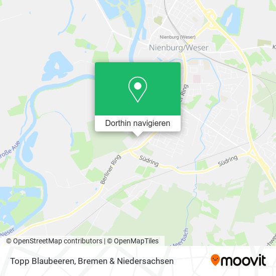 Topp Blaubeeren Karte