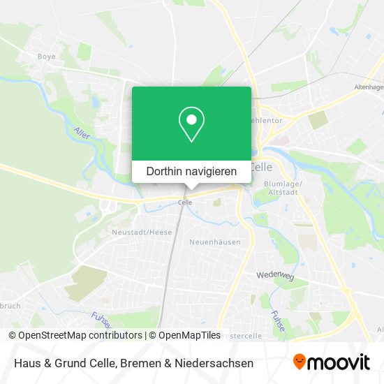 Haus & Grund Celle Karte
