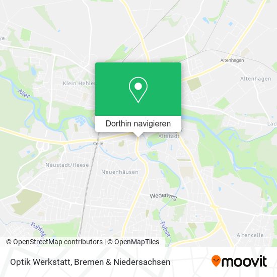 Optik Werkstatt Karte